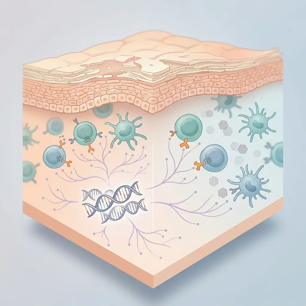 Ny gen-test hjelper med å skreddersy systemisk behandling for atopisk dermatitt