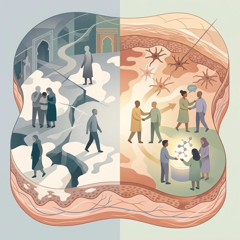 Cross-Cultural Stigma and Challenges Faced by People with Vitiligo