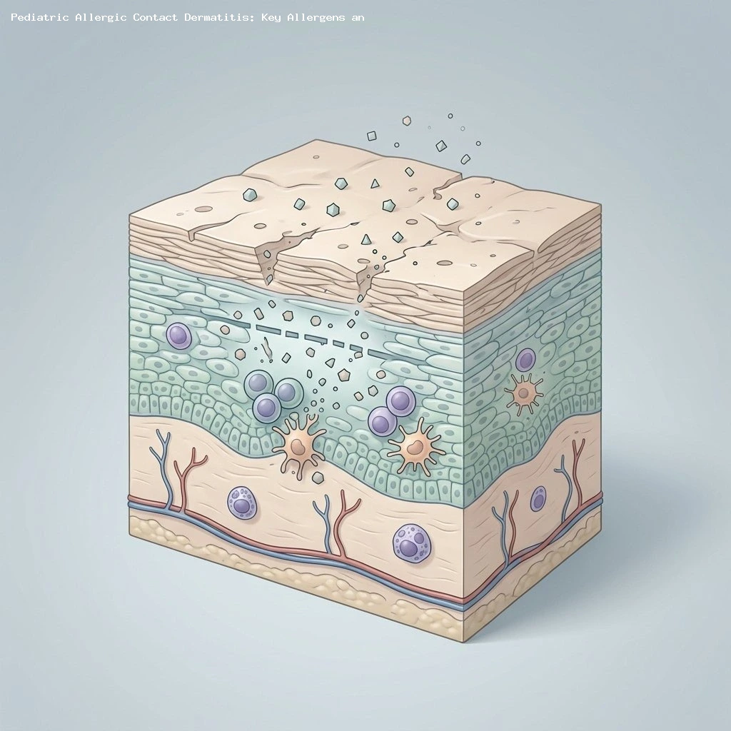 Педиатрический аллергический контактный дерматит: основные аллергены и советы по скринингу
