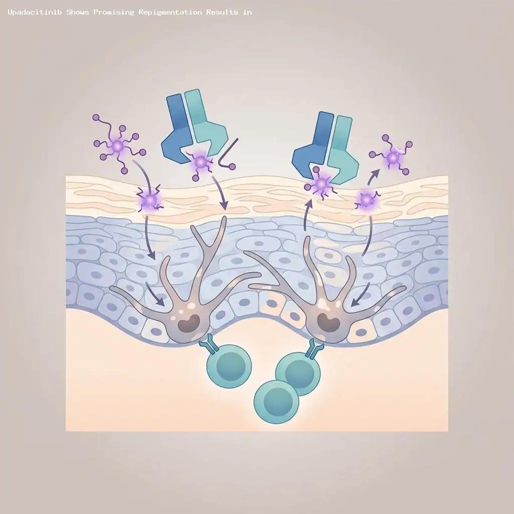 أظهر Upadacitinib نتائج واعدة في إعادة تصبغ الجلد خلال التجارب السريرية من المرحلة الثالثة لمرض البهاق.