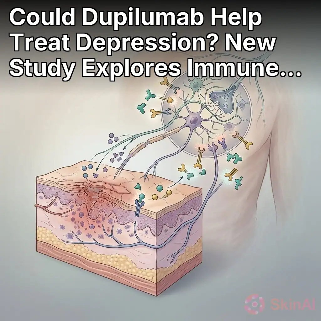 Kan Dupilumab hjælpe med at behandle depression? Ny undersøgelse undersøger den immunologiske forbindelse.