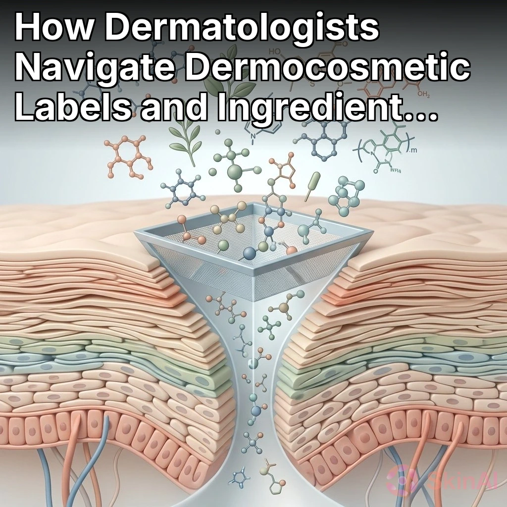 Hvordan hudlæger navigerer i dermokosmetiske etiketter og ingredienskompleksitet